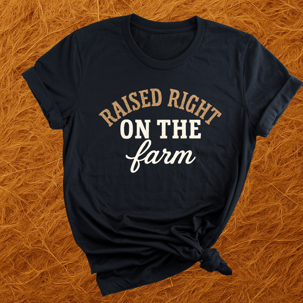 Raised On The Farm T-Shirt
