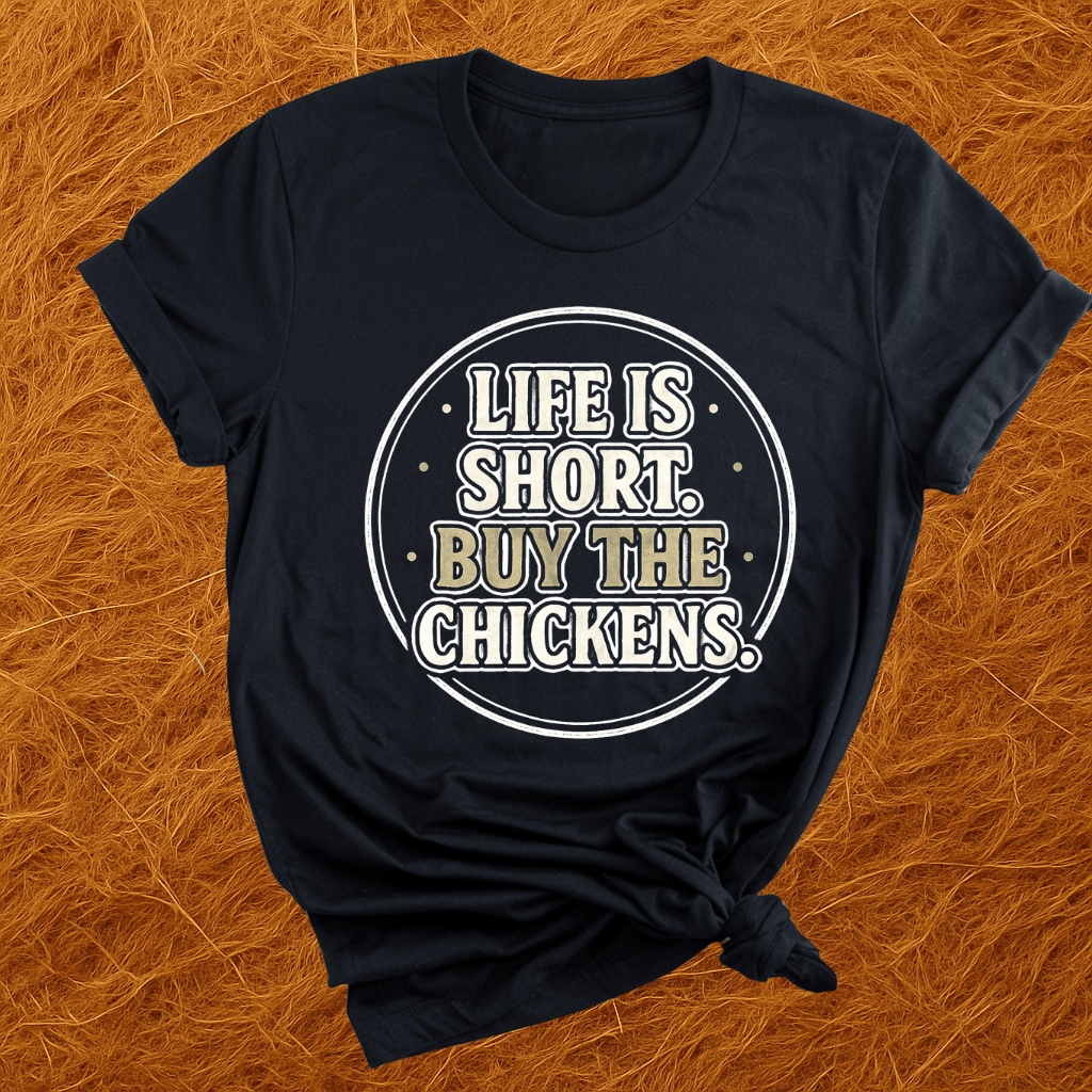 Life's Short, Buy The Chickens T-Shirt