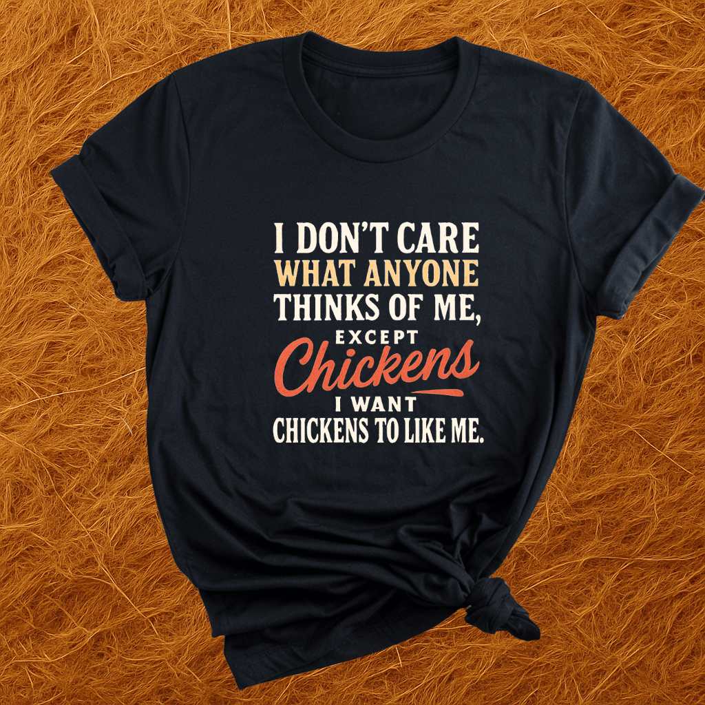 Just Want Love From Chickens T-Shirt