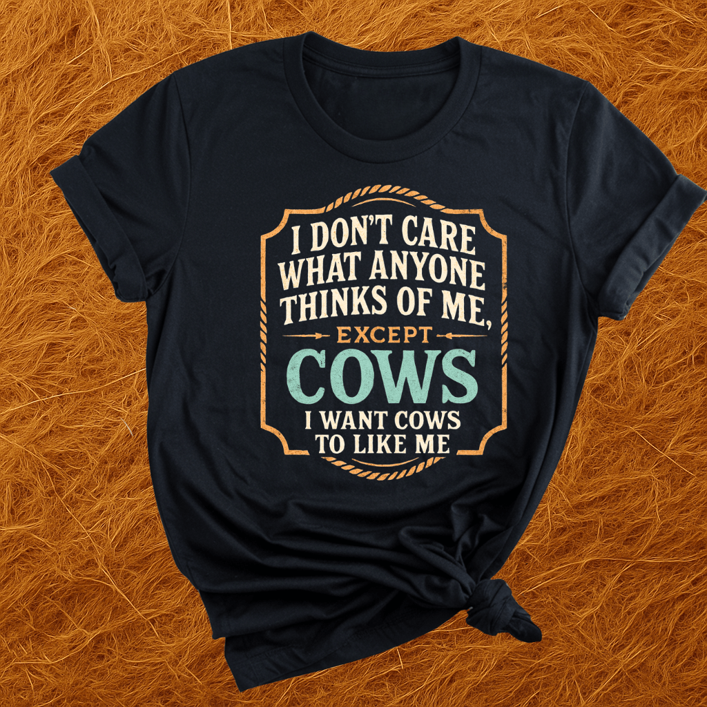 Want Love From Cows T-Shirt