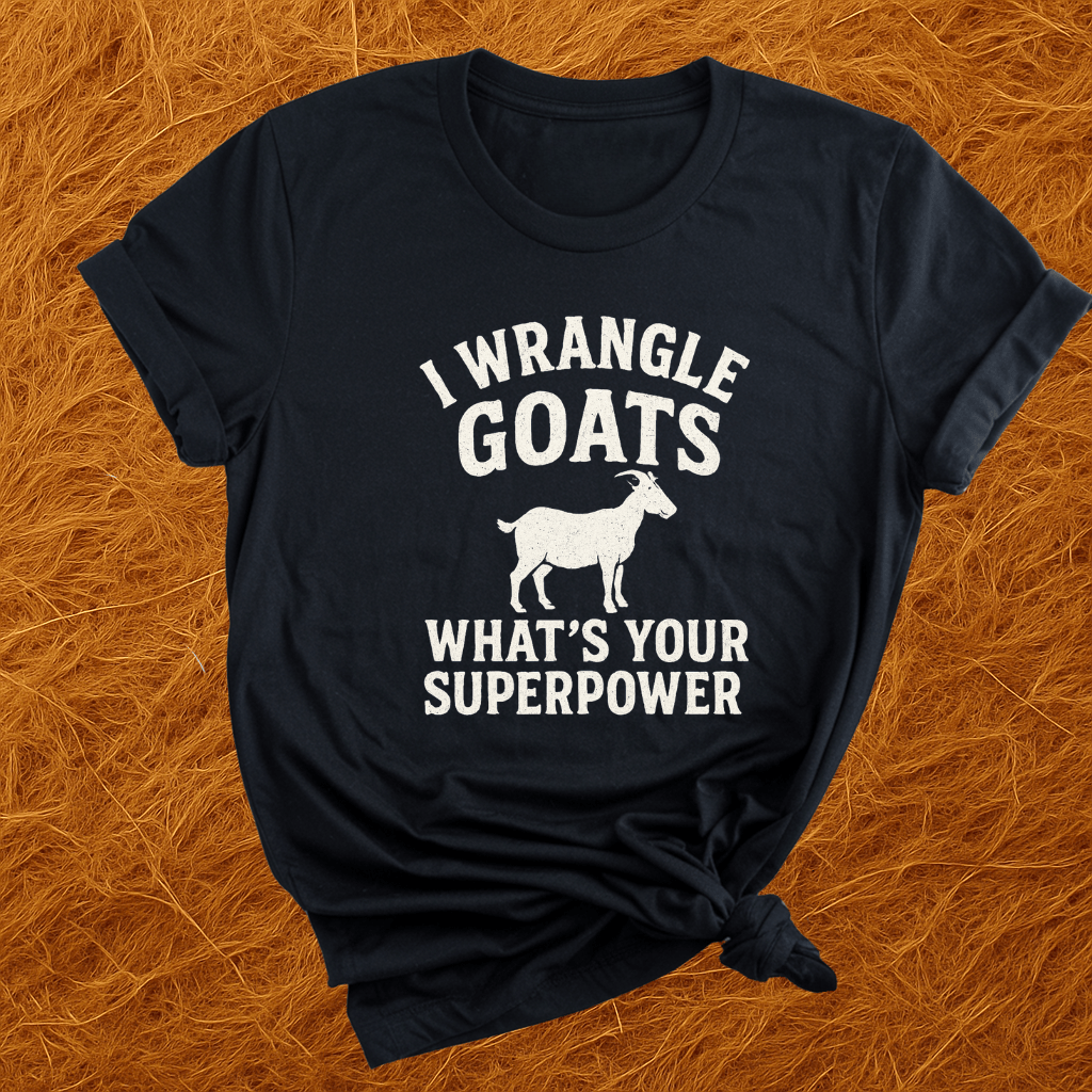 I Wrangle Goats T-Shirt