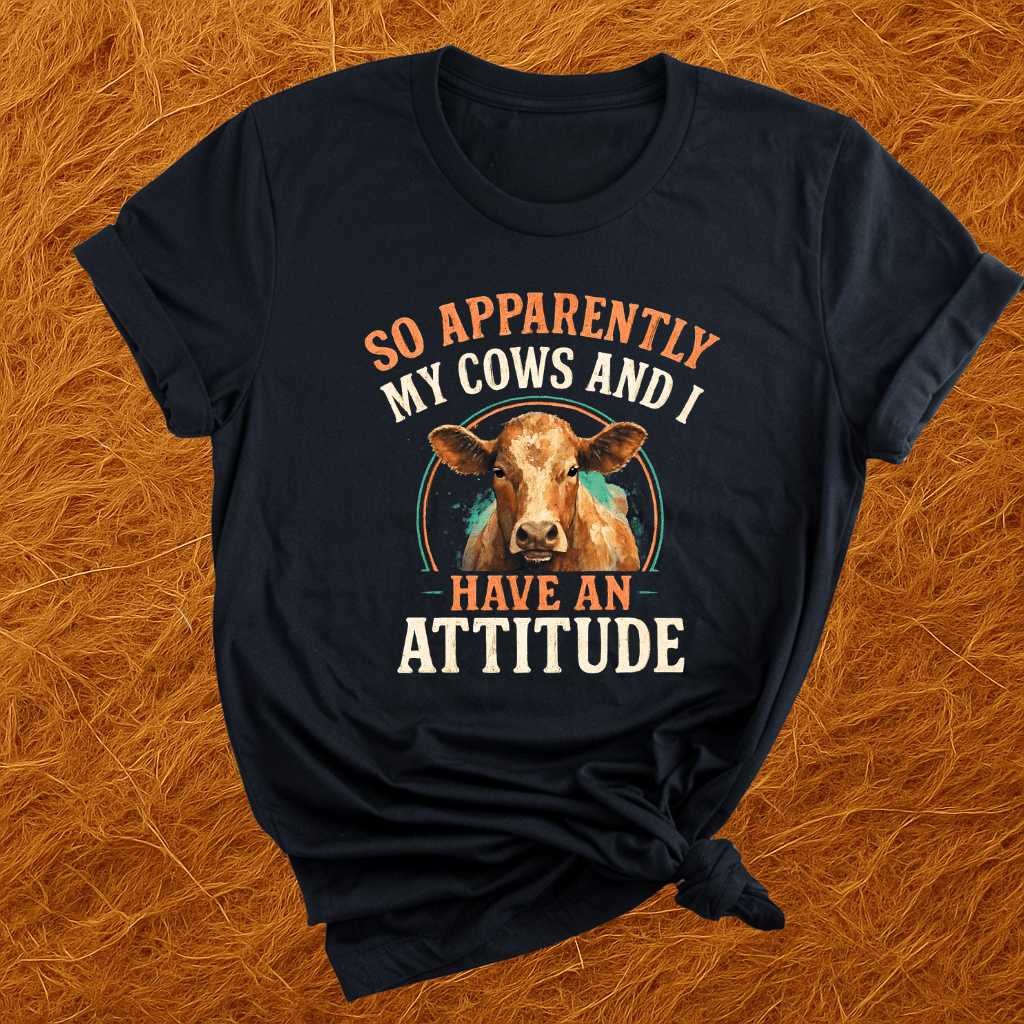 Cows Have An Attitude T-Shirt