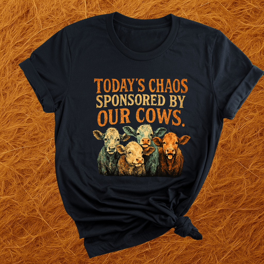 Today's Chaos, Our Cows T-Shirt