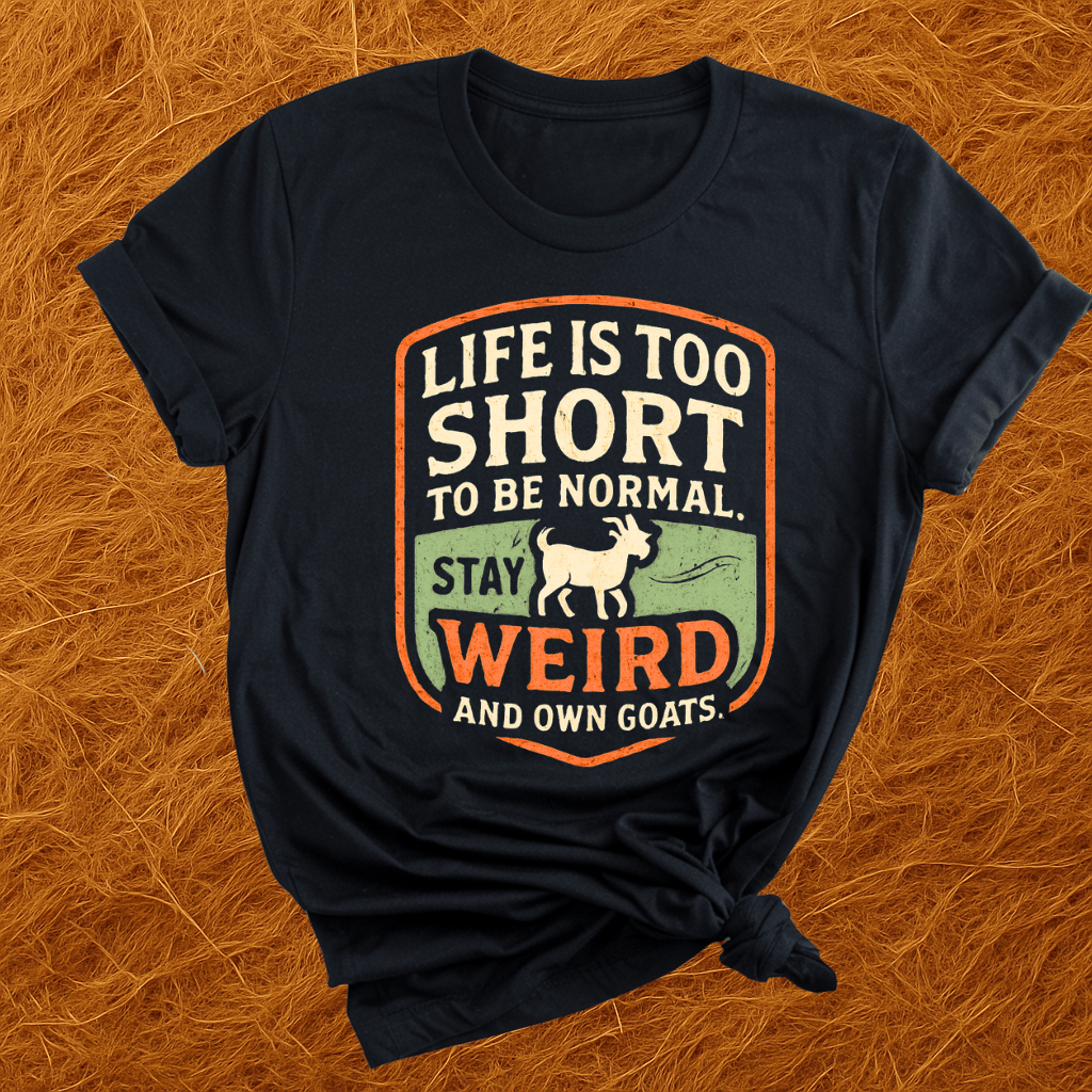 Stay Weird & Own Goats T-Shirt
