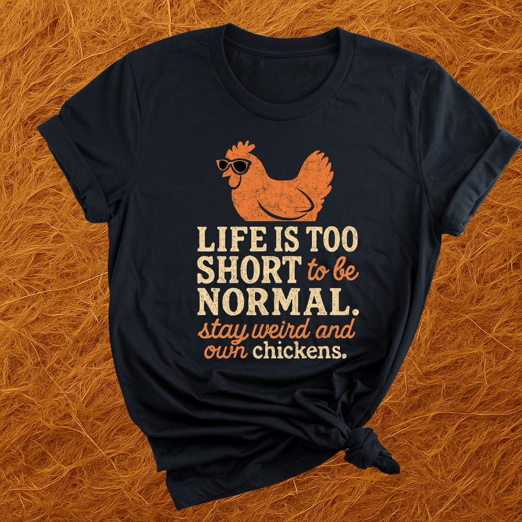 Stay Weird & Own Chickens T-Shirt