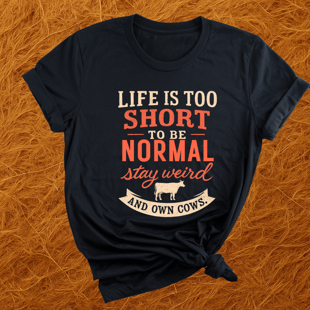Stay Weird, Own Cows T-Shirt