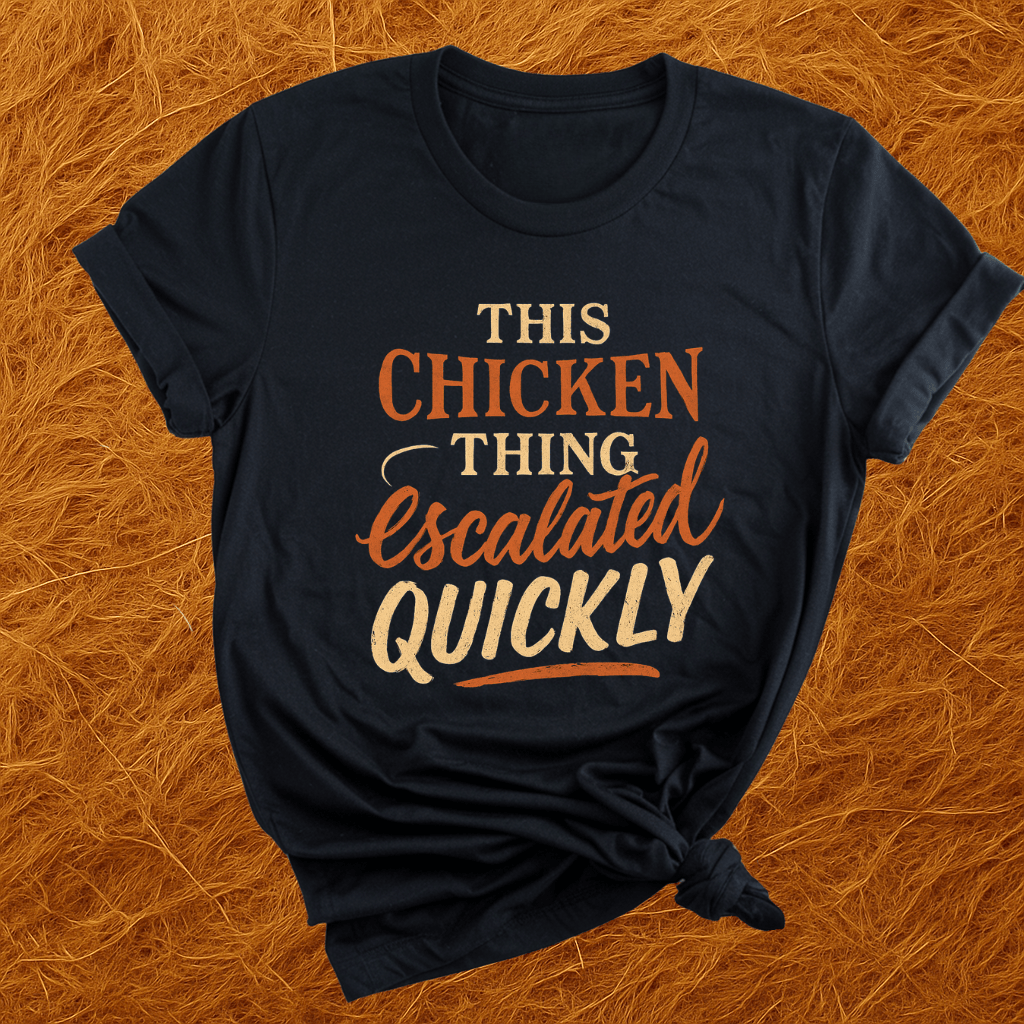 Chicken Thing Escalated Quickly T-Shirt