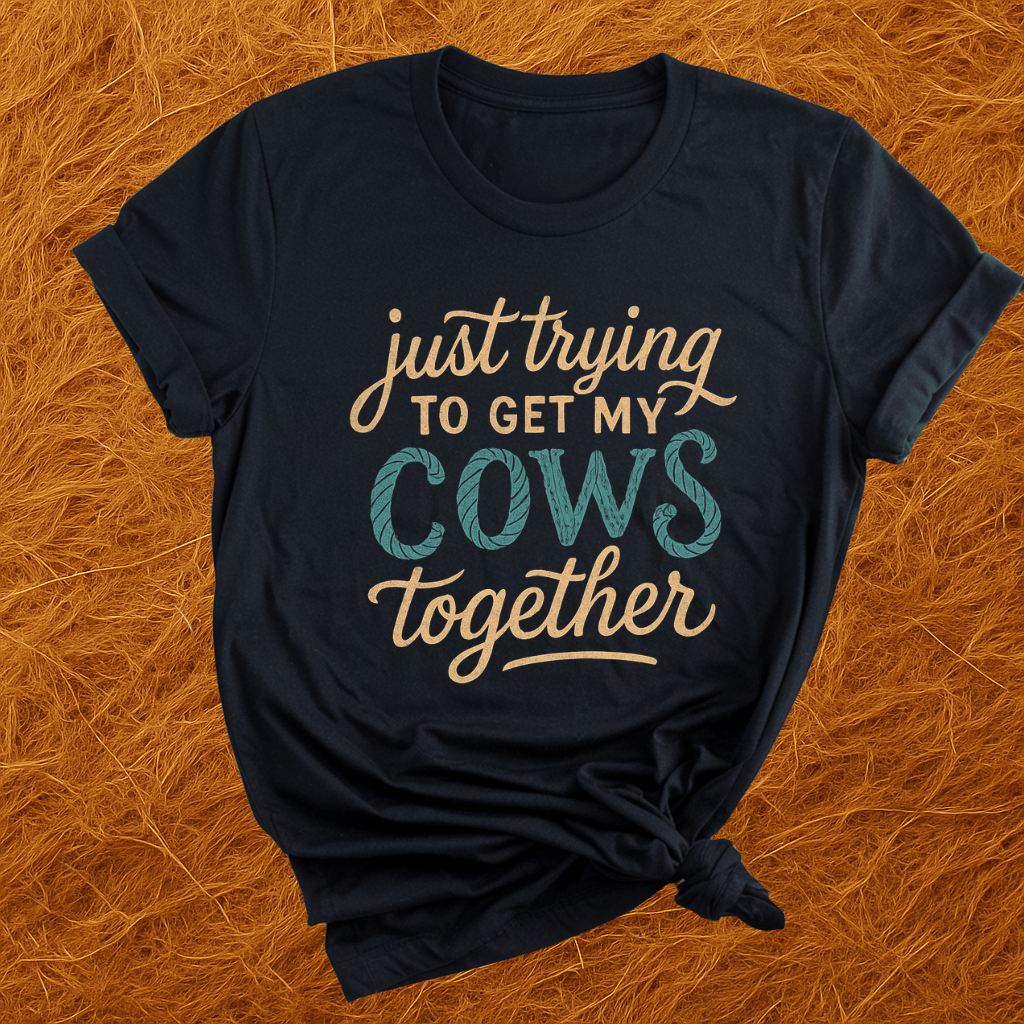 Getting My Cows Together T-Shirt