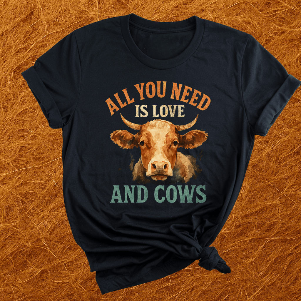 Need Love & Cows T-Shirt