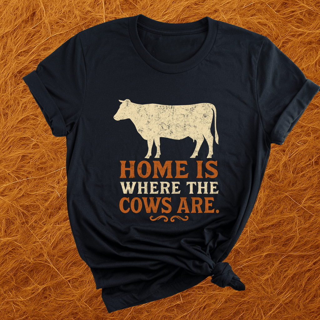 Where The Cows Are T-Shirt