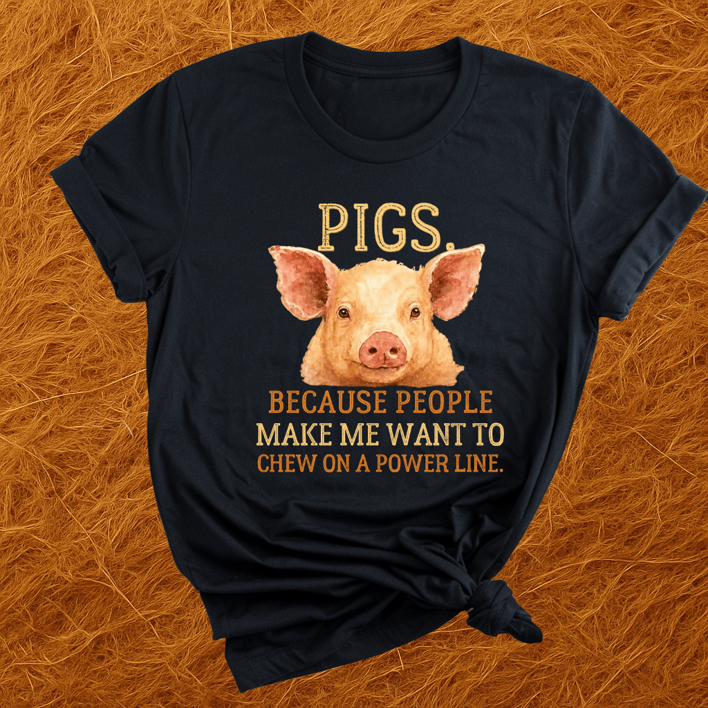 Pigs Instead Of People T-Shirt