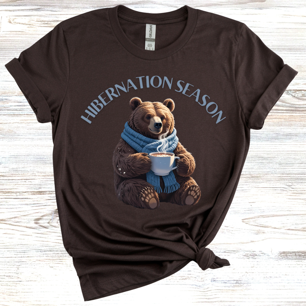 Hibernation Season Bear T-Shirt