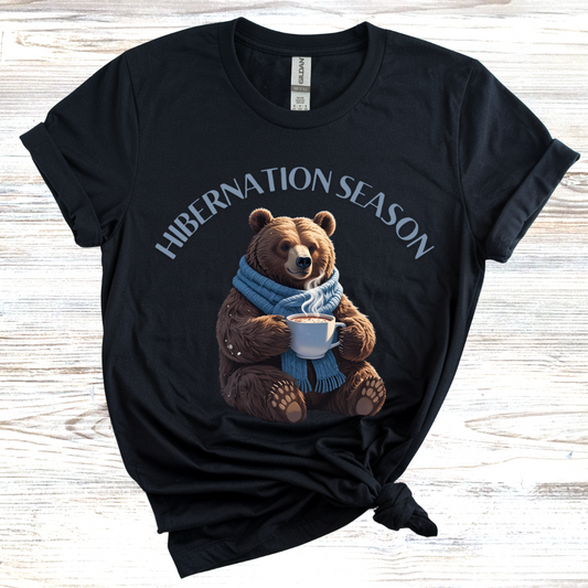 Hibernation Season Bear T-Shirt