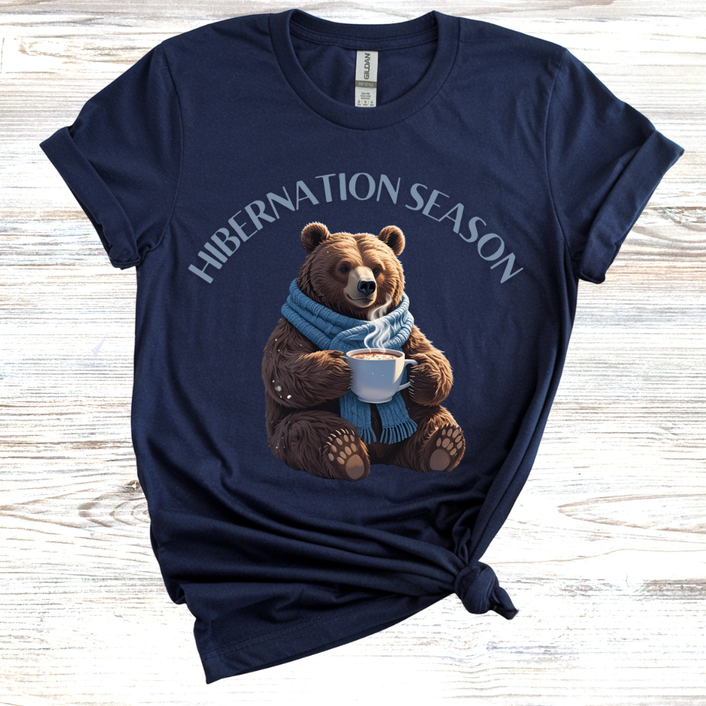 Hibernation Season Bear T-Shirt