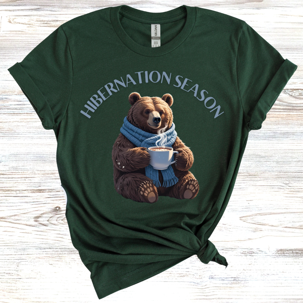 Hibernation Season Bear T-Shirt