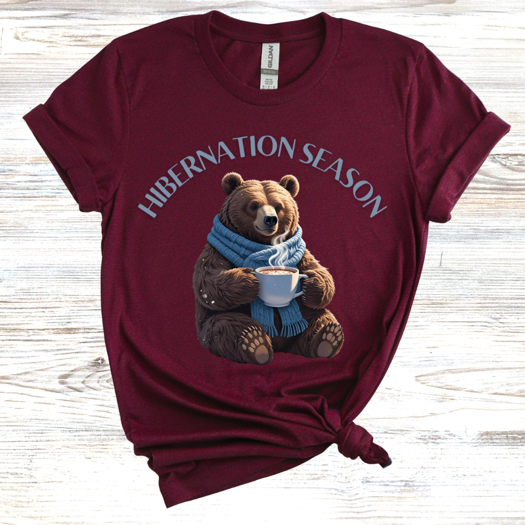 Hibernation Season Bear T-Shirt