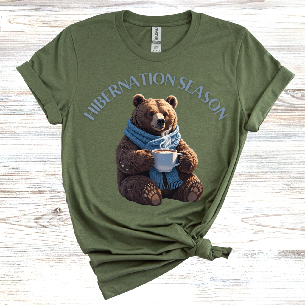 Hibernation Season Bear T-Shirt