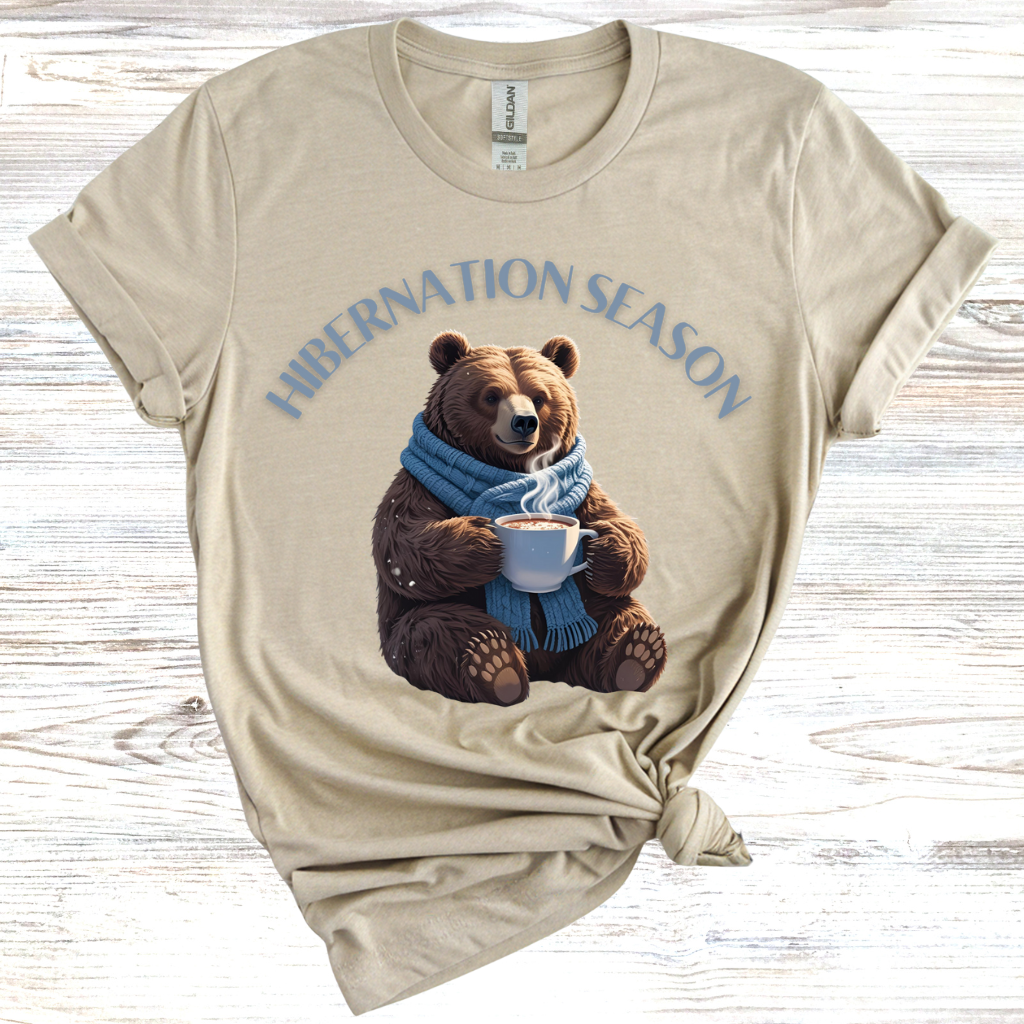 Hibernation Season Bear T-Shirt