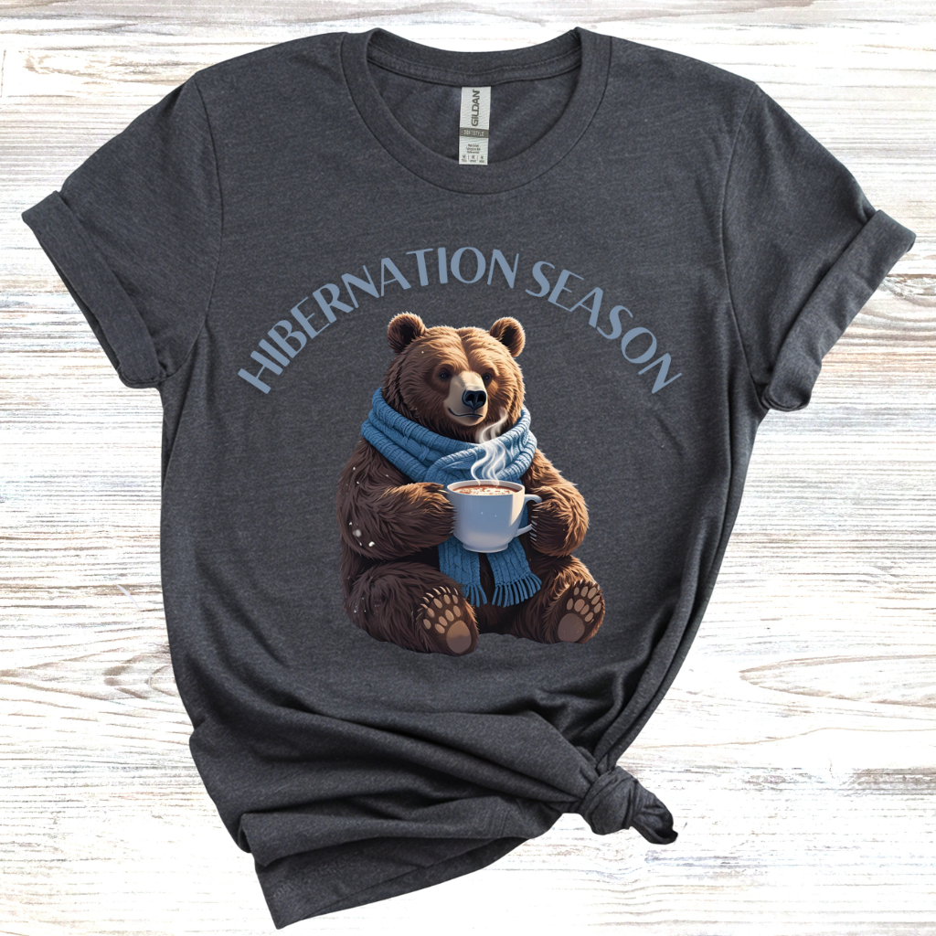 Hibernation Season Bear T-Shirt