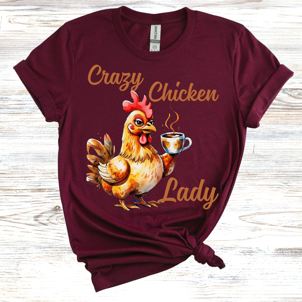 Crazy Chicken Lady T-Shirt