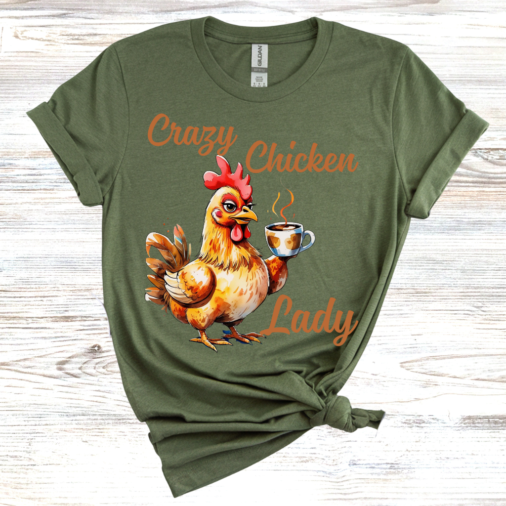 Crazy Chicken Lady T-Shirt