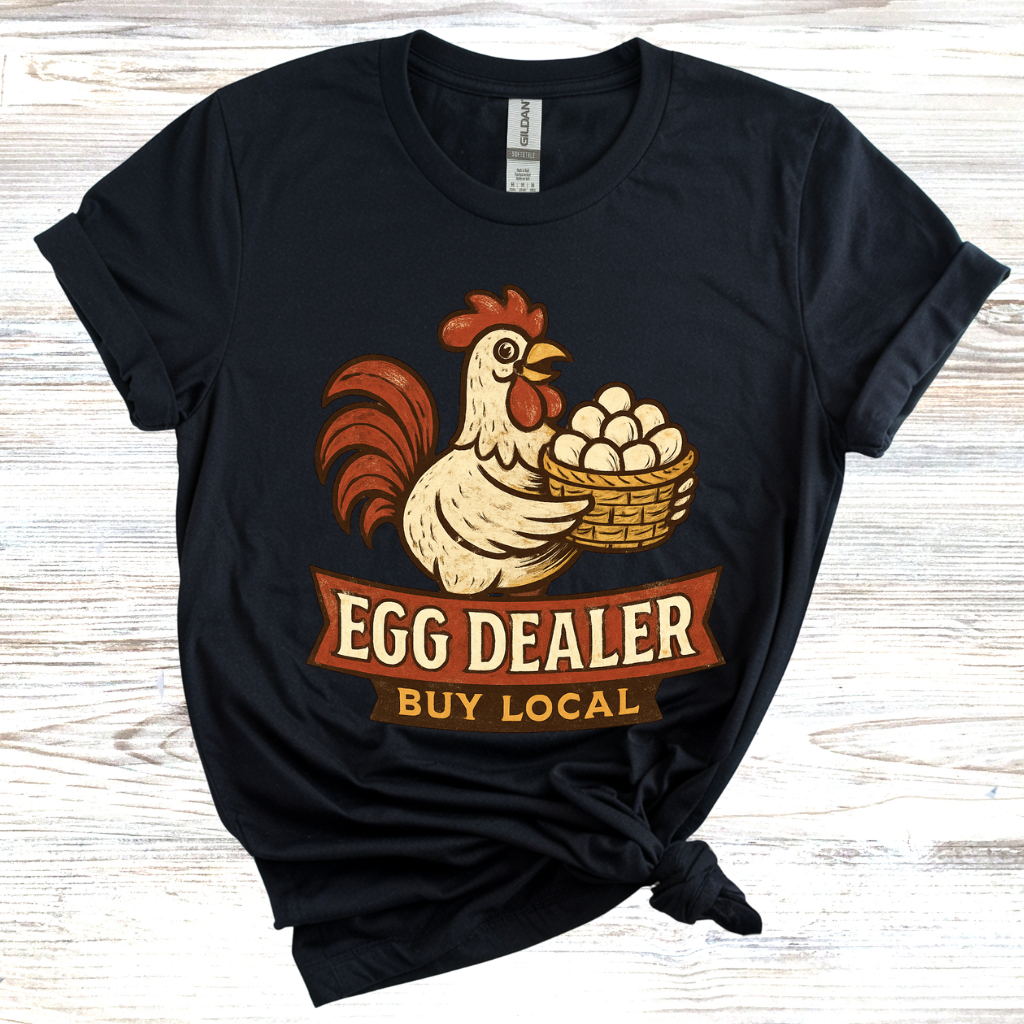 Egg Dealer - Buy Local T-Shirt