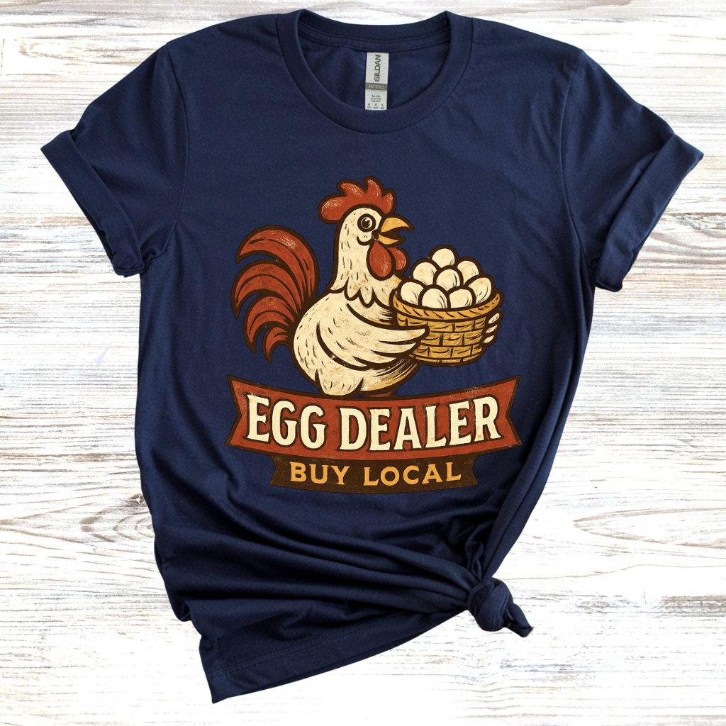 Egg Dealer - Buy Local T-Shirt