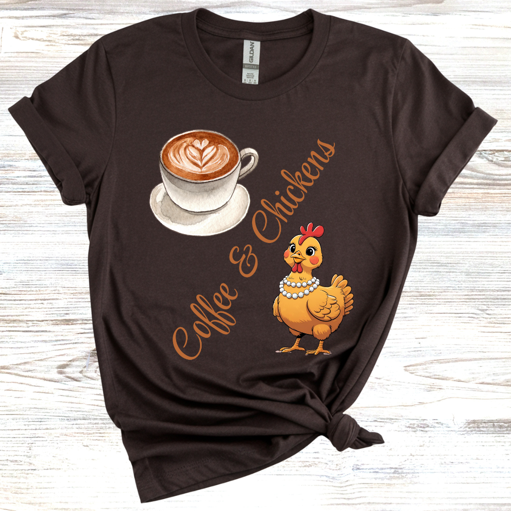 Coffee & Chickens T-Shirt
