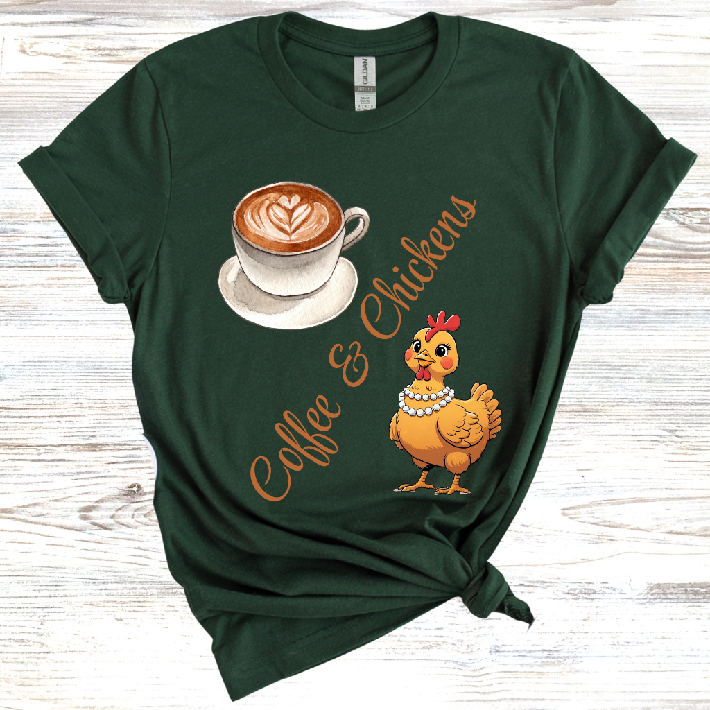 Coffee & Chickens T-Shirt