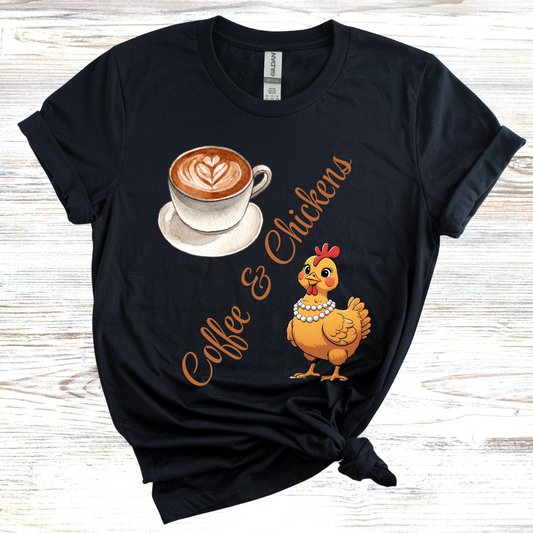 Coffee & Chickens T-Shirt