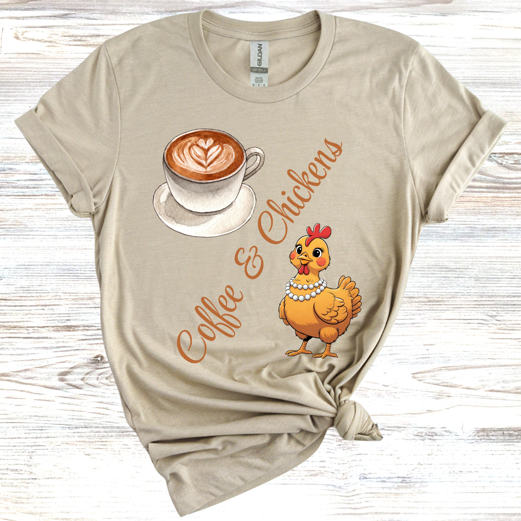 Coffee & Chickens T-Shirt