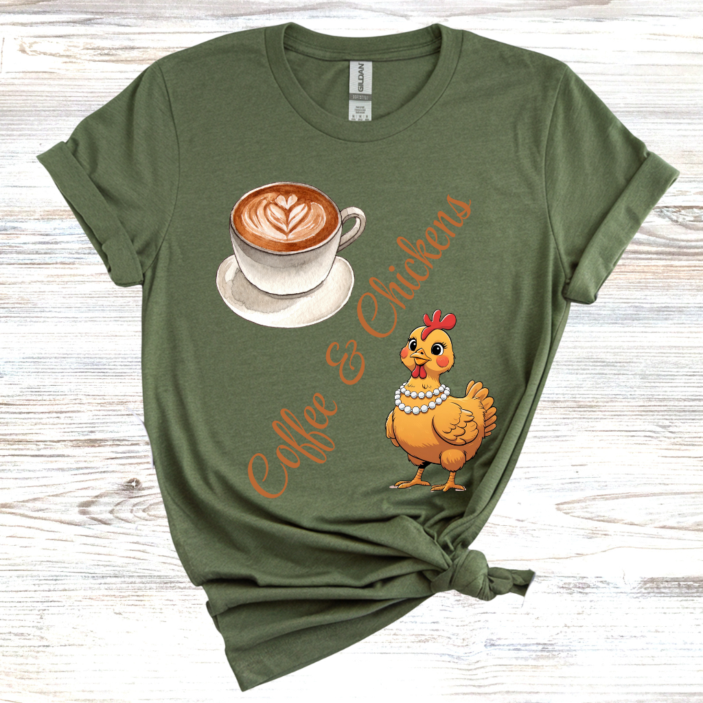 Coffee & Chickens T-Shirt