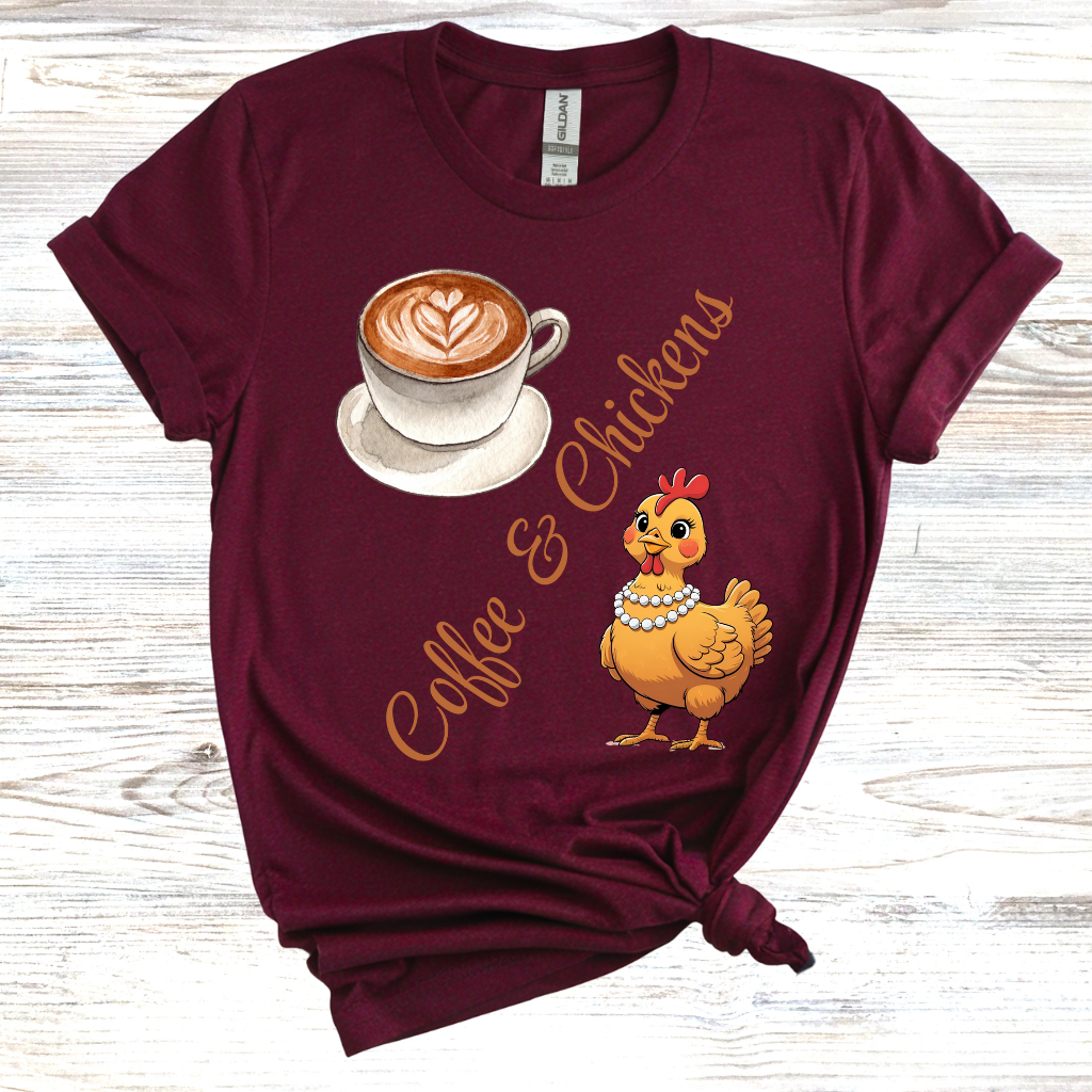 Coffee & Chickens T-Shirt