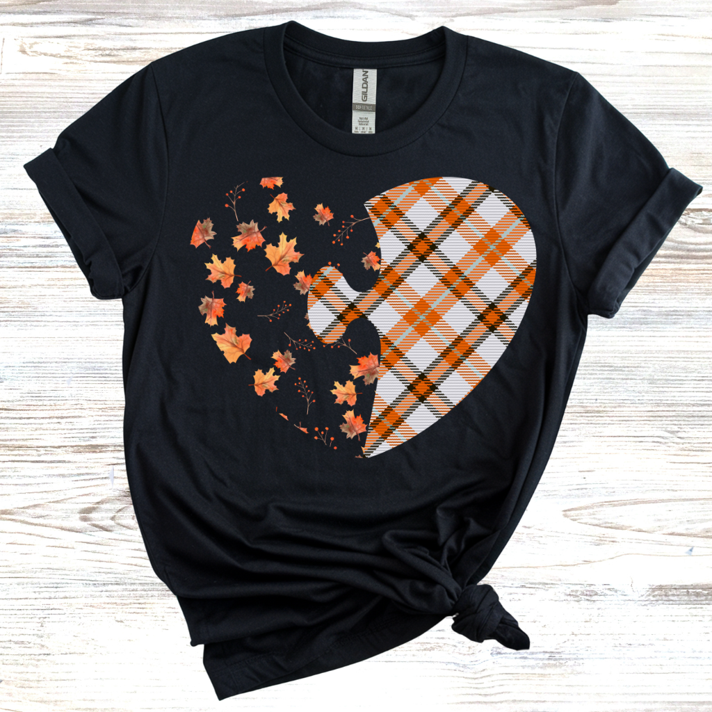 Fall Heart Puzzle T-Shirt