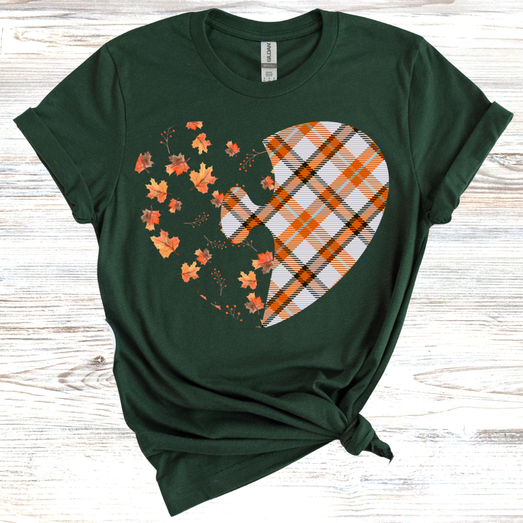 Fall Heart Puzzle T-Shirt
