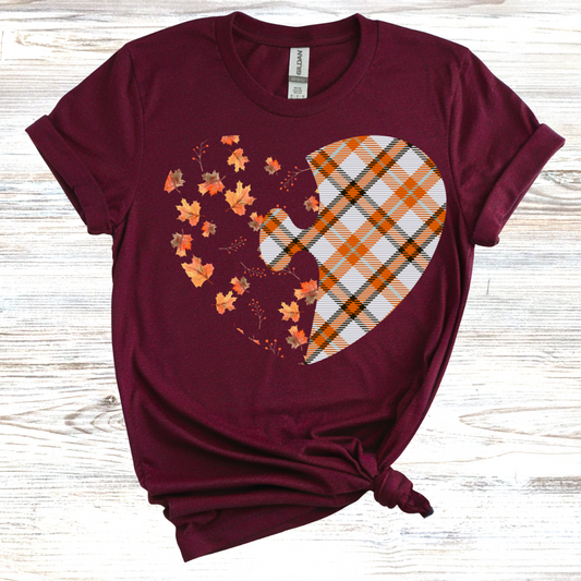 Fall Heart Puzzle T-Shirt