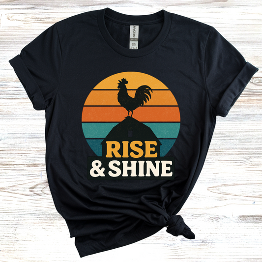 Sunrise Rooster T-Shirt