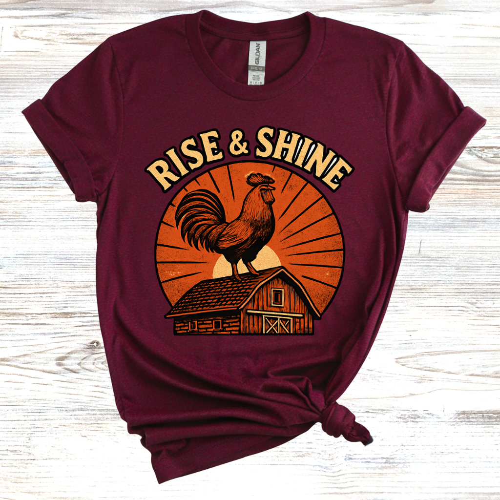 Vintage Rise & Shine T-Shirt