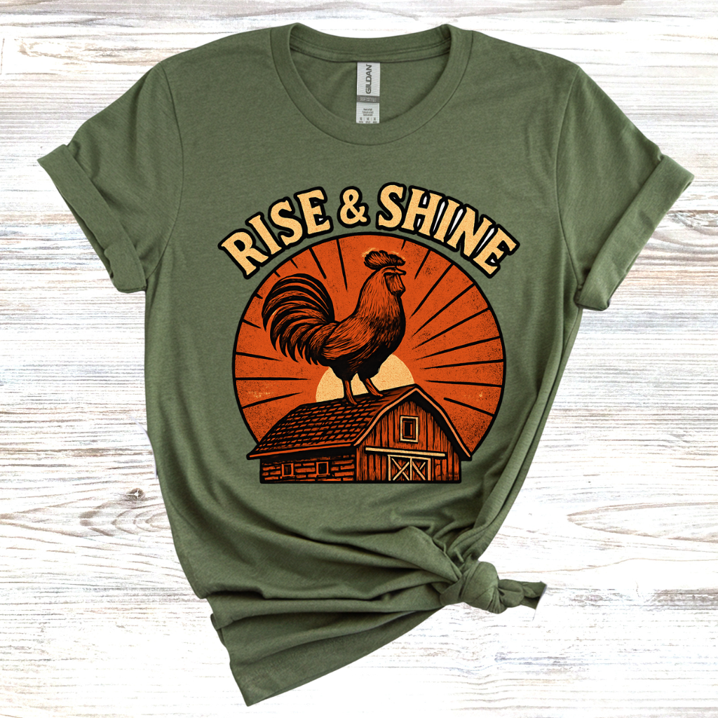 Vintage Rise & Shine T-Shirt