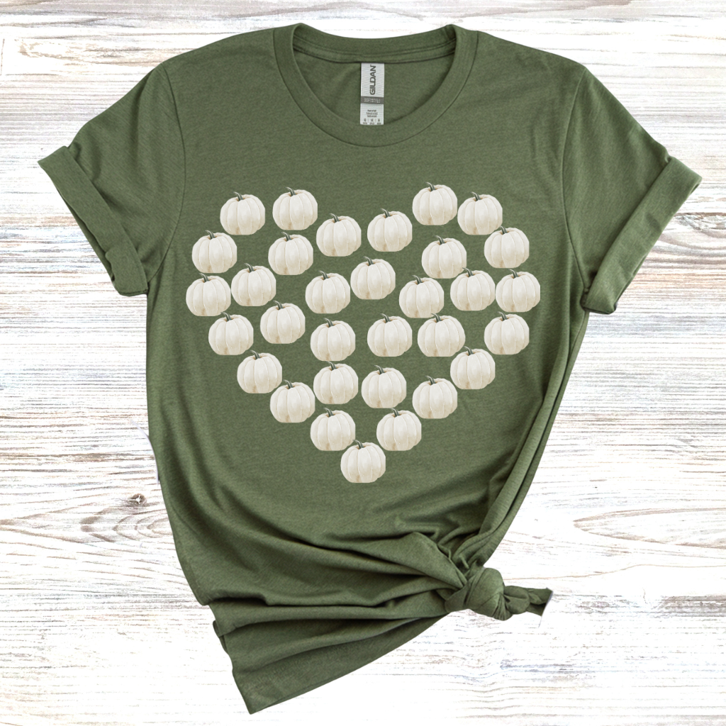 Pumpkin Heart T-Shirt