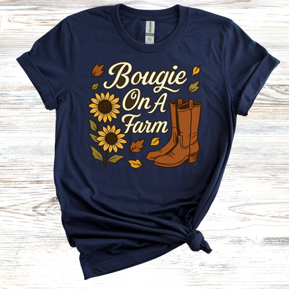 Bougie On A Farm T-Shirt