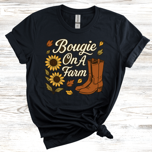 Bougie On A Farm T-Shirt