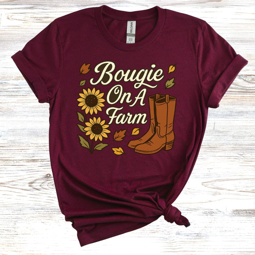 Bougie On A Farm T-Shirt