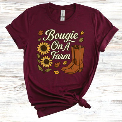 Bougie On A Farm T-Shirt