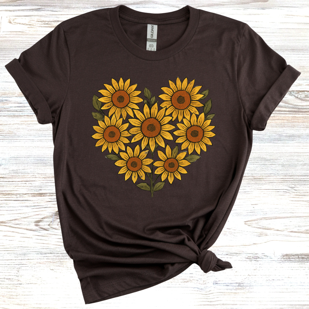 Sunflower Heart T-Shirt