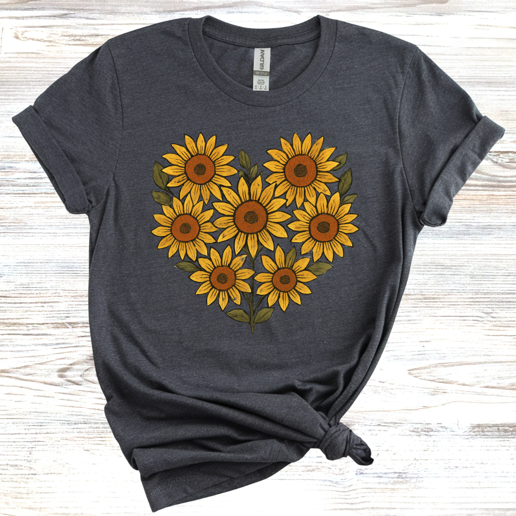 Sunflower Heart T-Shirt