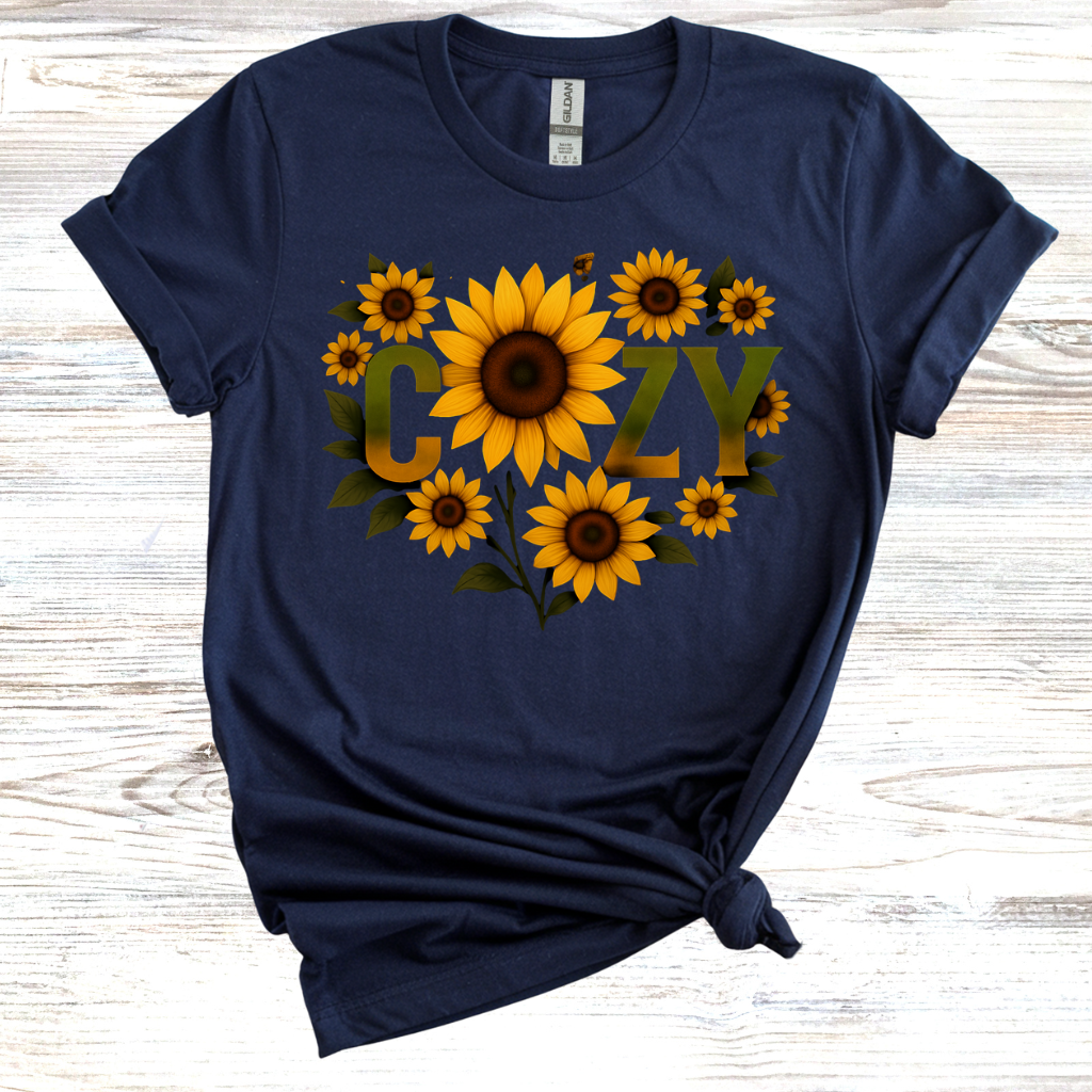 Cozy Sunflower T-Shirt