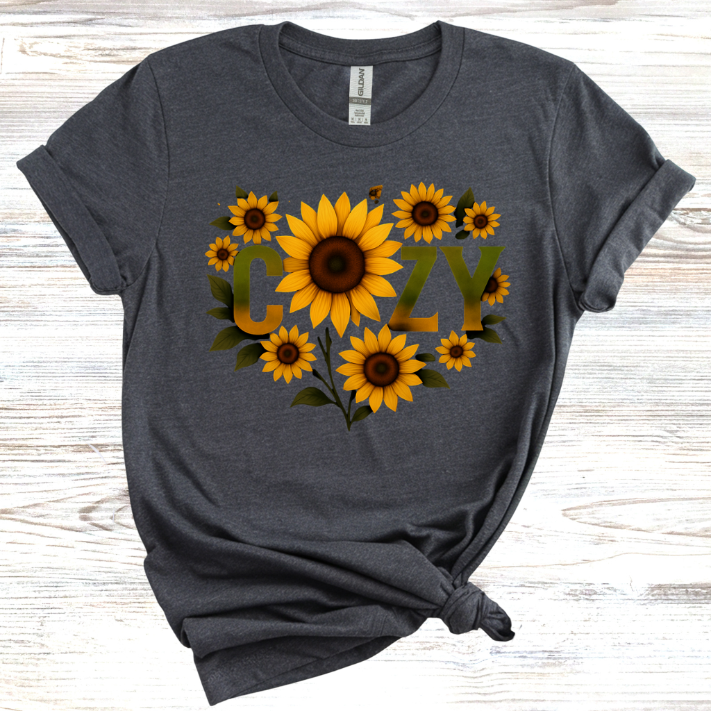 Cozy Sunflower T-Shirt