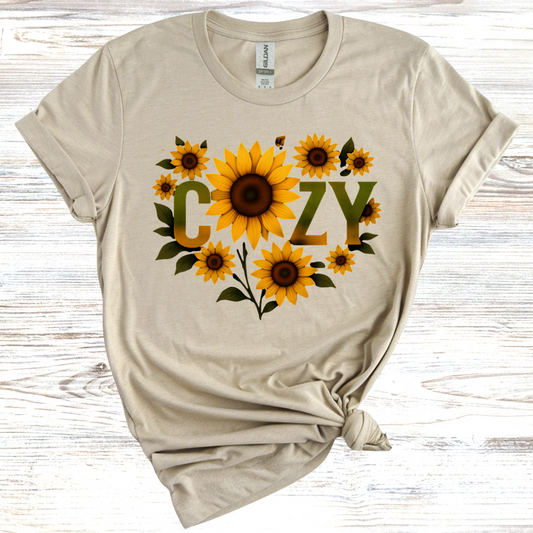 Cozy Sunflower T-Shirt