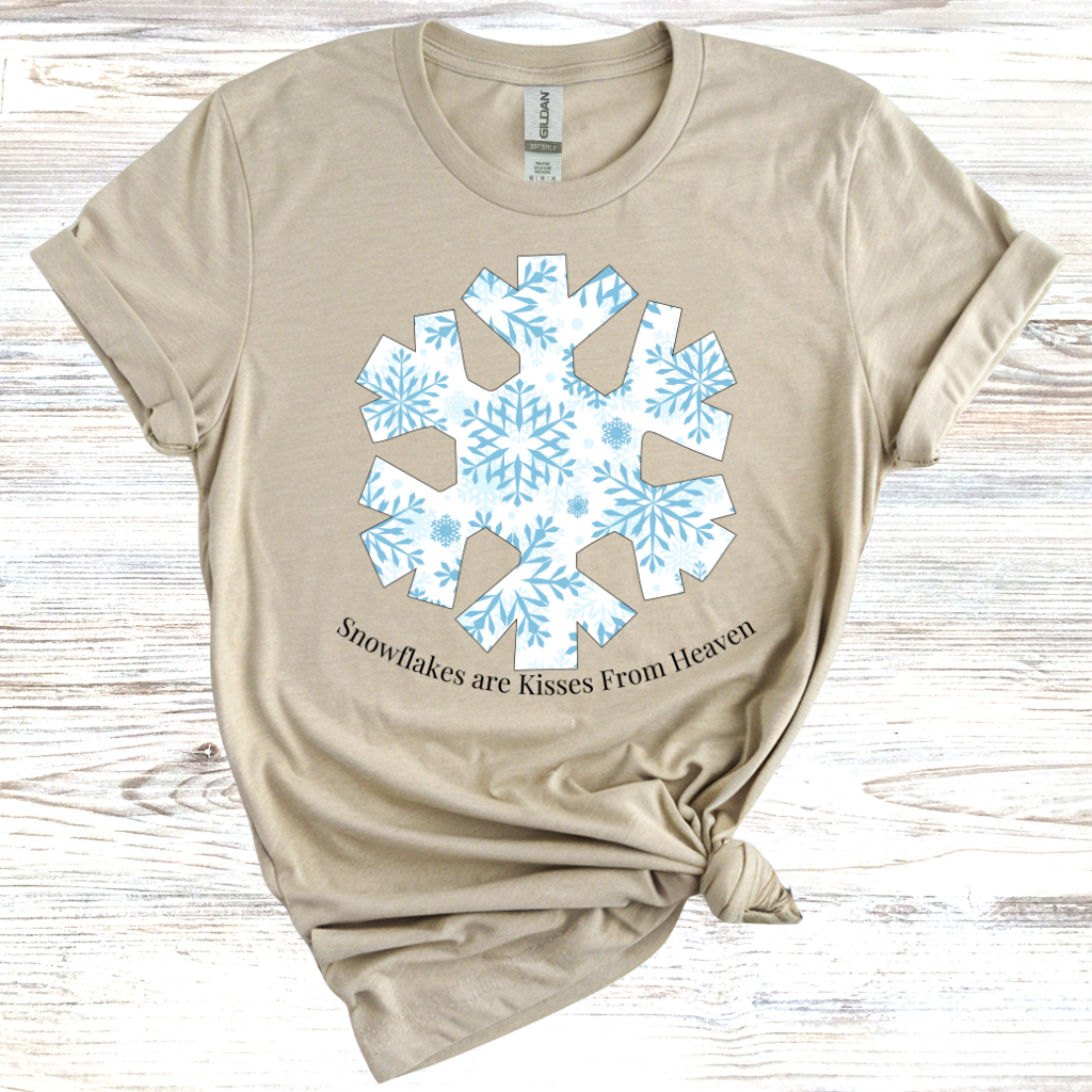 Snowflakes Are Kisses From Heaven T-Shirt